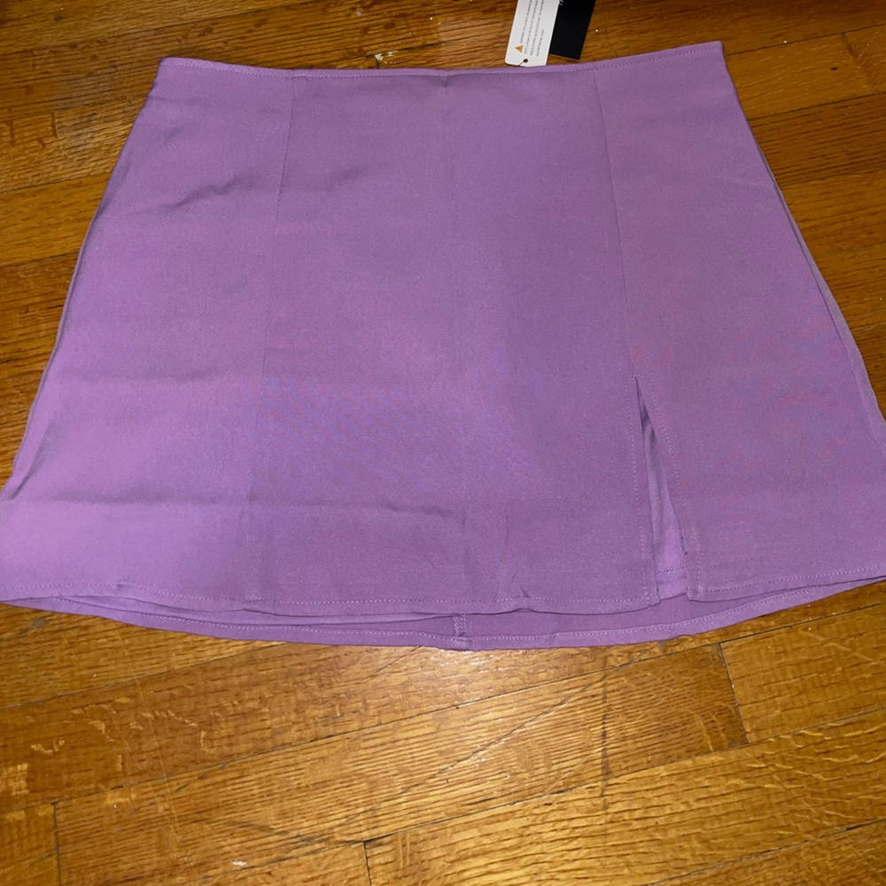 Flame mini skirt